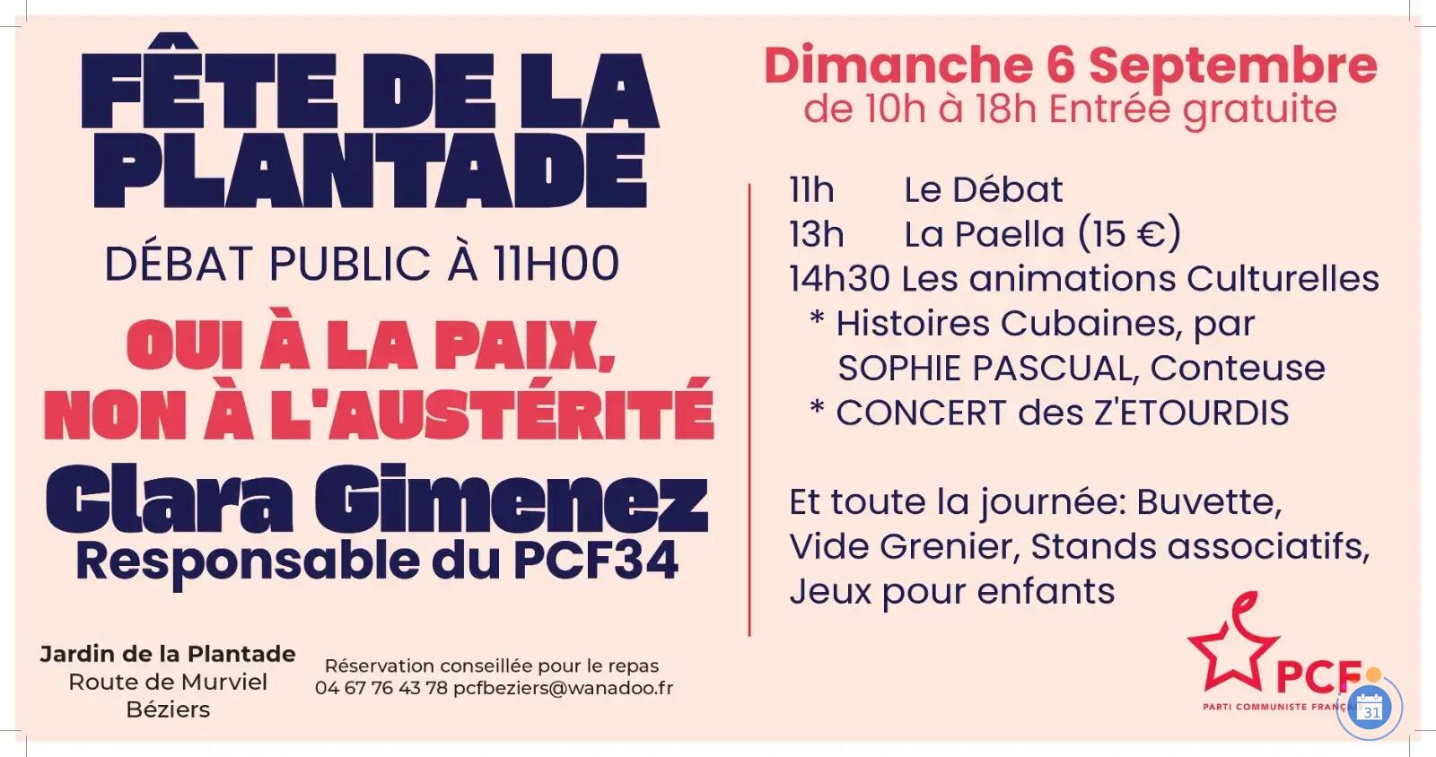 Image Vide-grenier de la plantade - Fête du parti communiste de Béziers (photo 3)