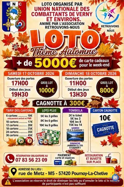 Image LOTO UNC de VERNY ET ENVIRONS (photo 1)