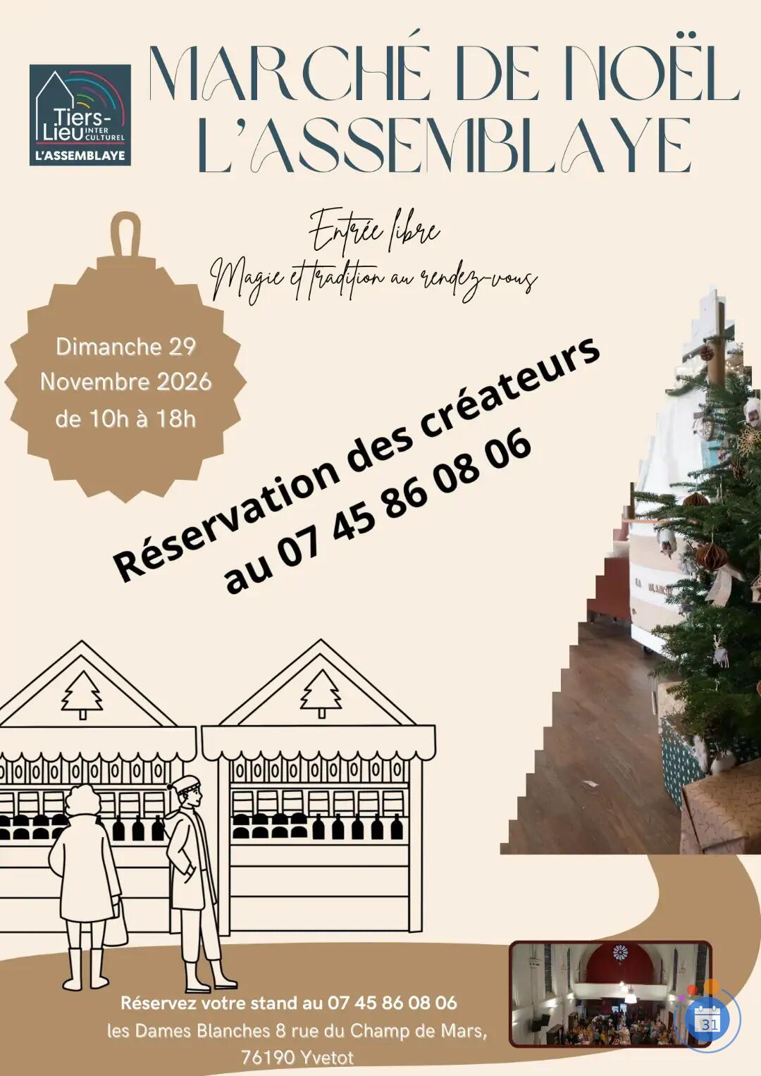 Image Marché de Noël de l'Assemblaye (photo 1)