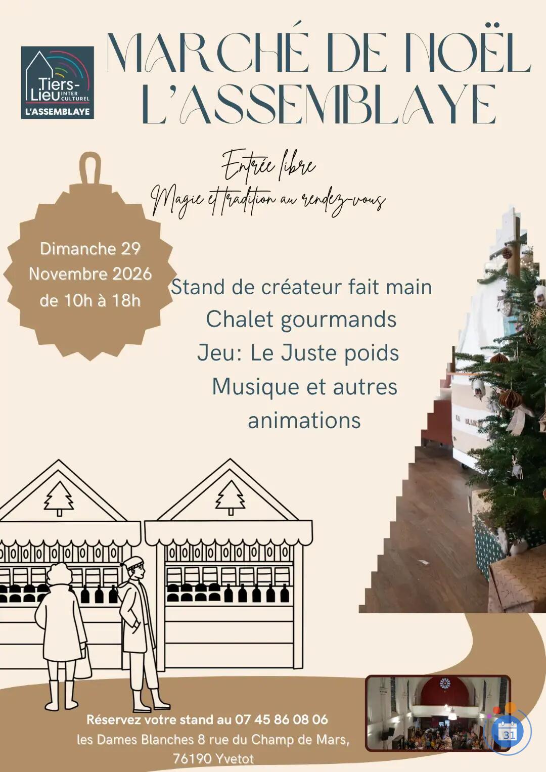 Image Marché de Noël de l'Assemblaye (photo 2)
