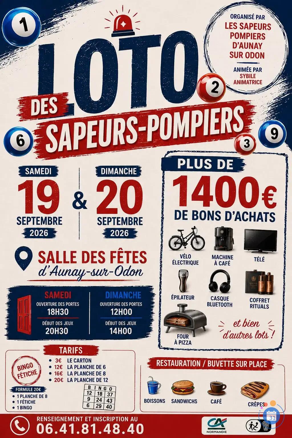 Image Loto des pompiers (photo 1)