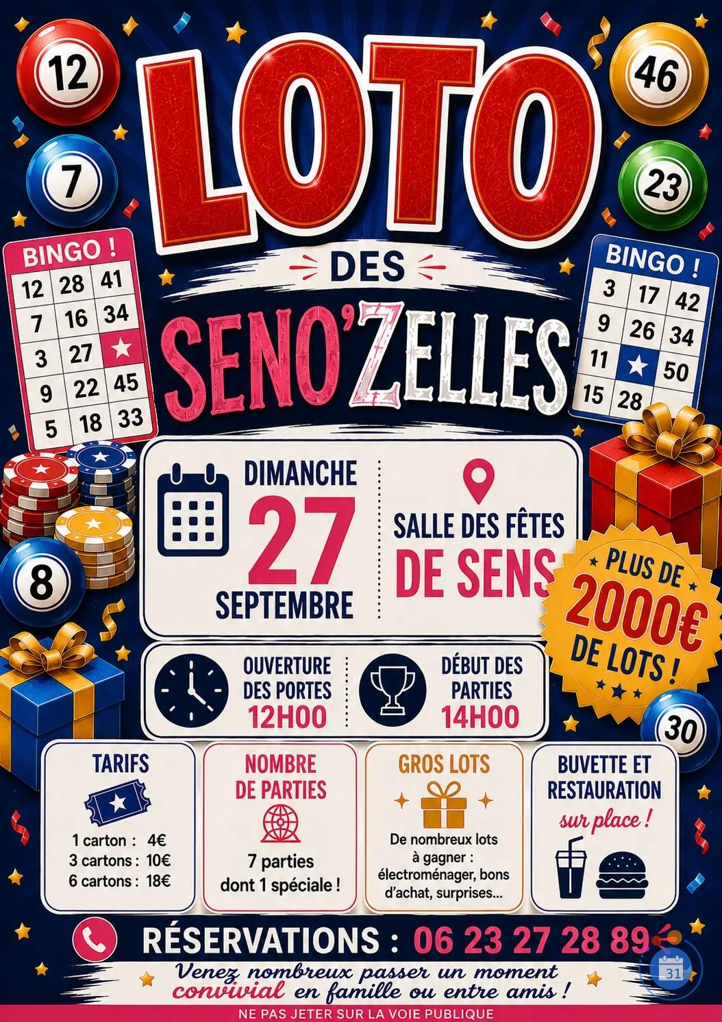 Image LOTO DES SENO’ZELLES (photo 1)