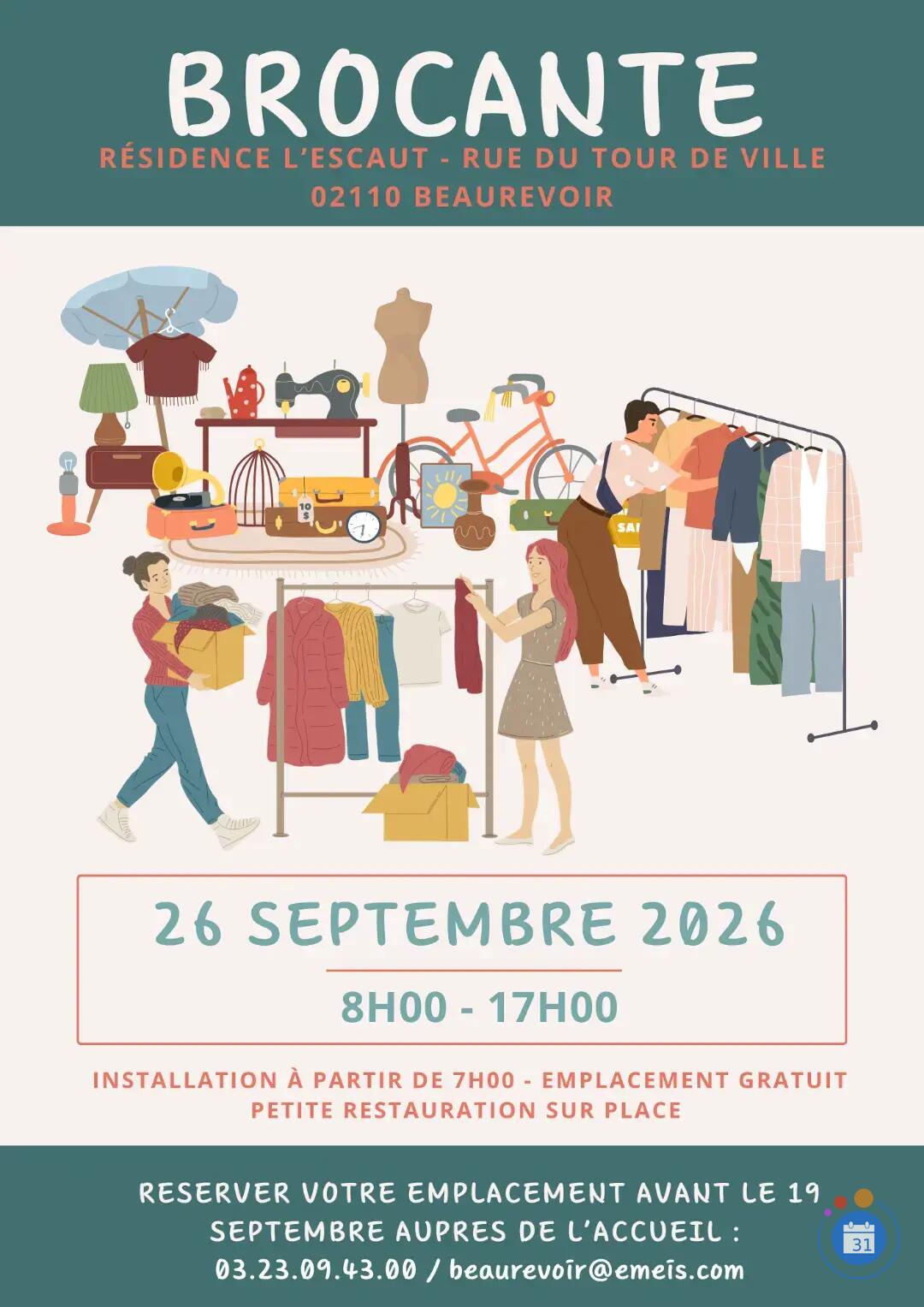 Image Brocante de la Résidence de l'Escaut 2.0 (photo 1)