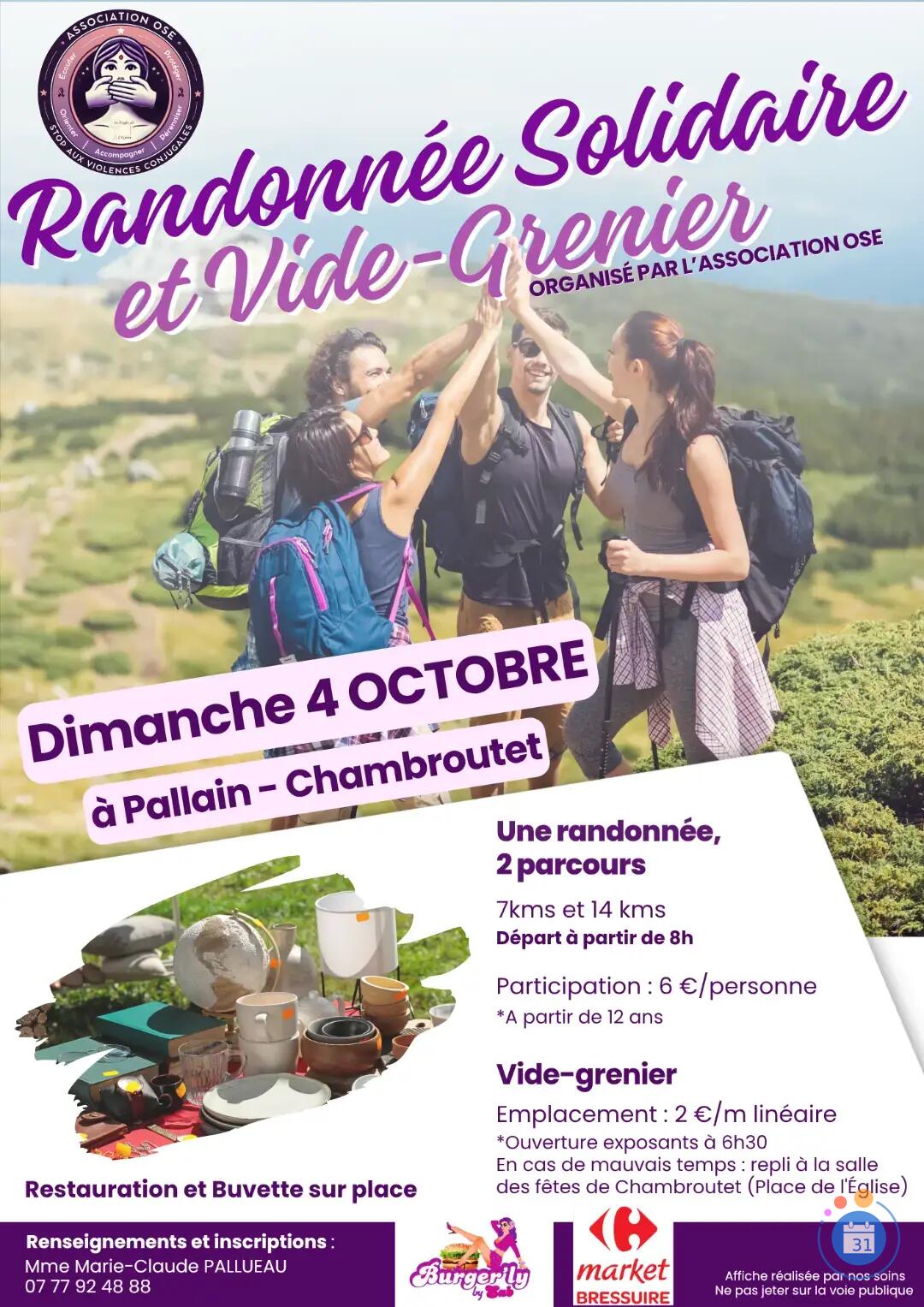 Image Randonnée Solidaire & Vide-Greniers (photo 1)