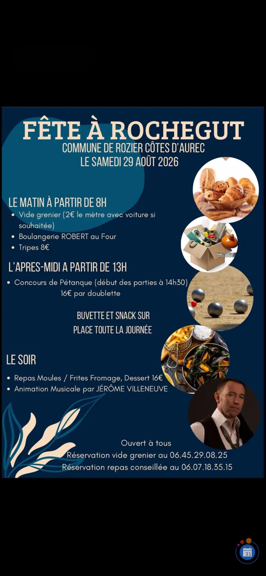 Image Fête du village des amis de Rochegut (photo 1)