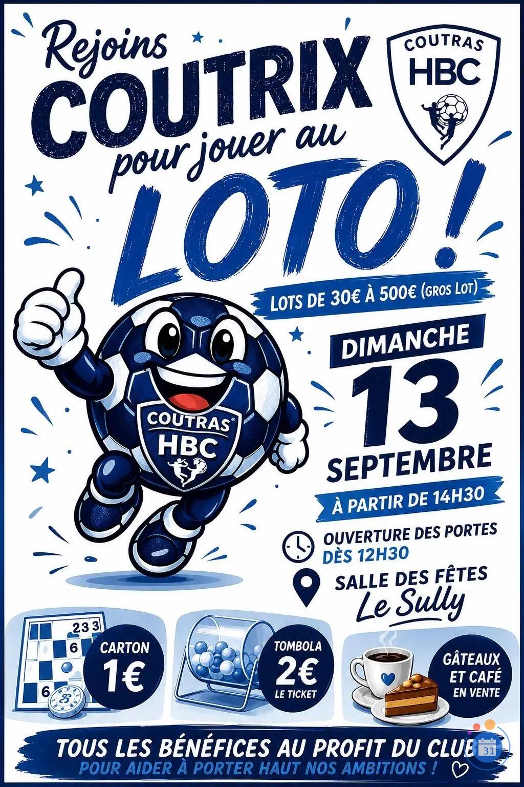 Image Loto du HBC Coutras (photo 1)