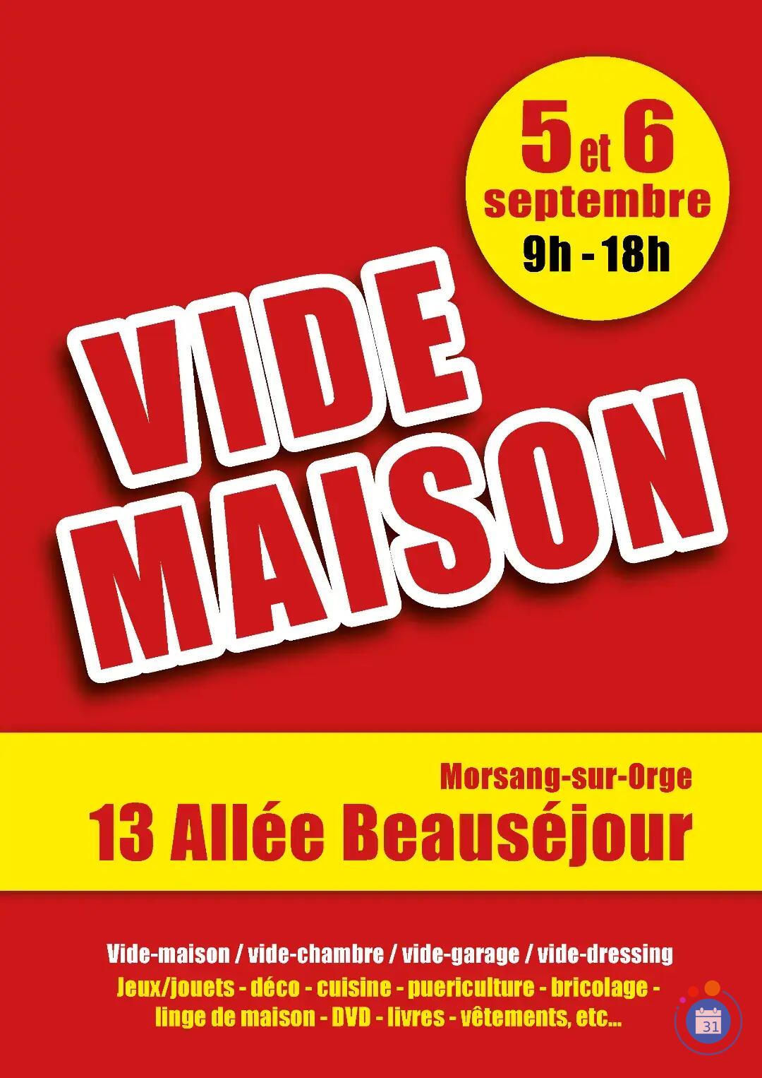 Image Vide-maison, vide dressing (photo 1)