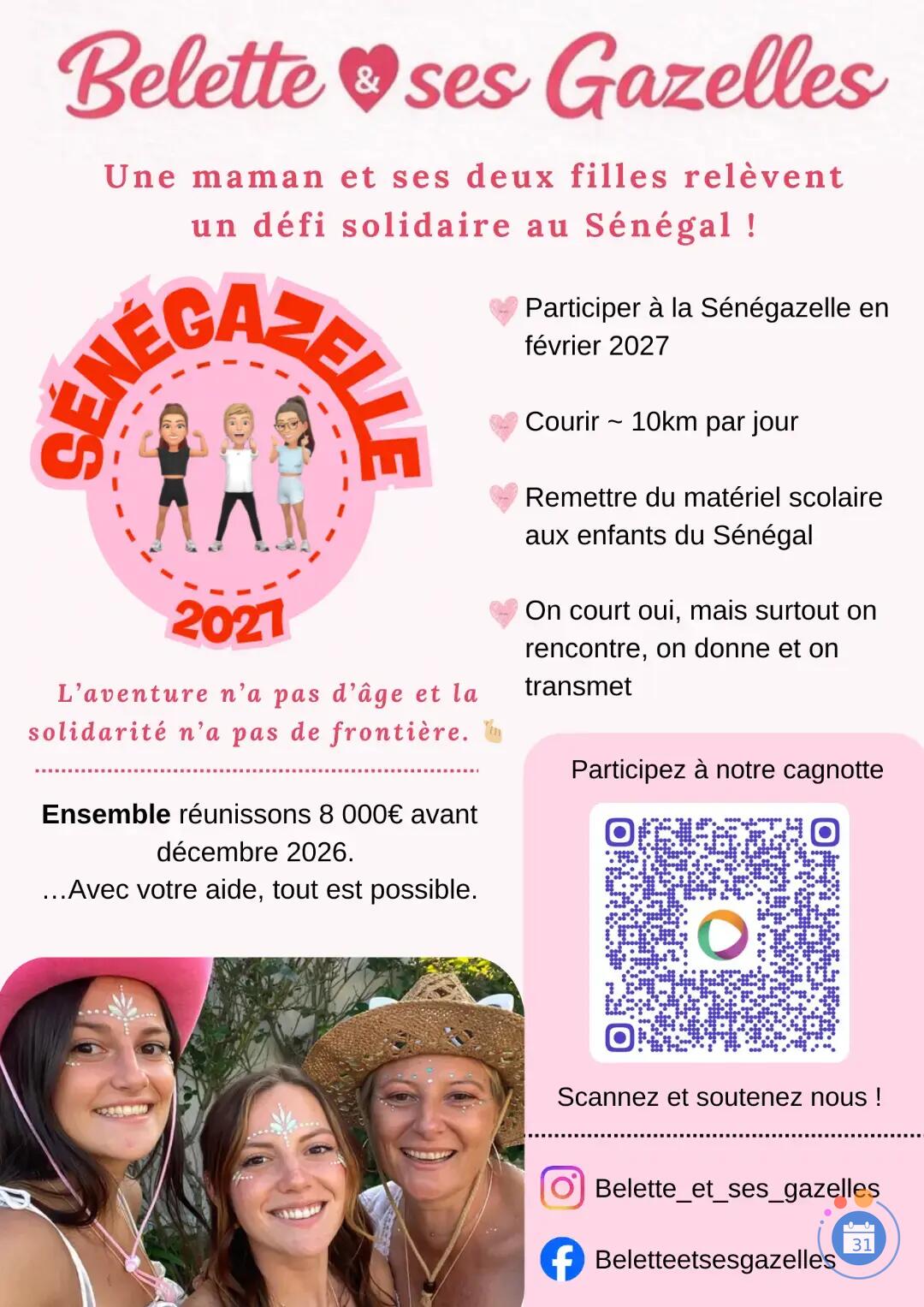 Image Loto solidaire Sénégazelle 2027 (photo 1)