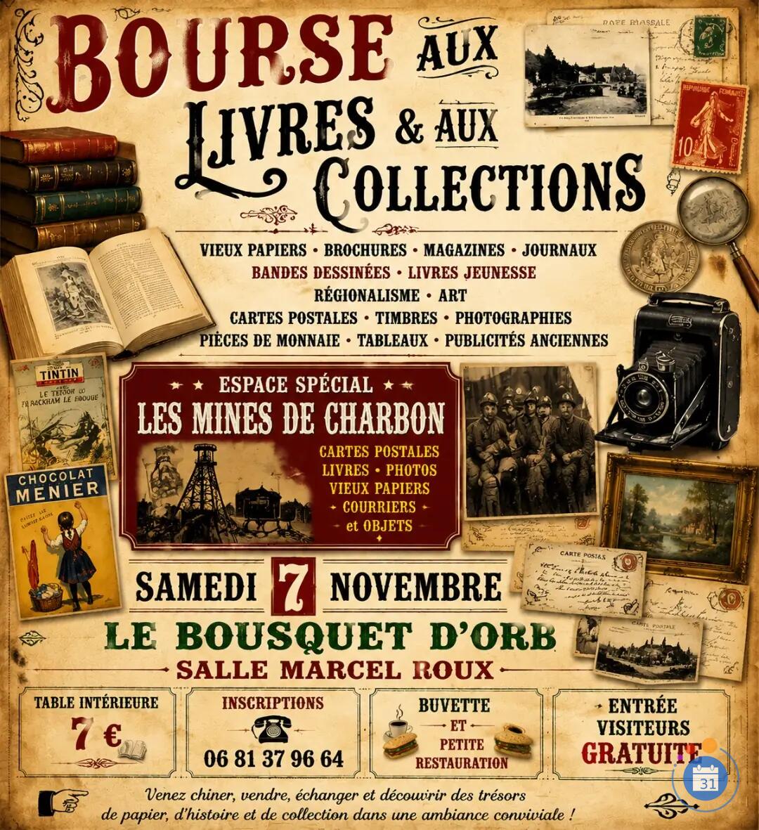 Image Bourse aux livres et aux collections / papiers/ photos… (photo 1)