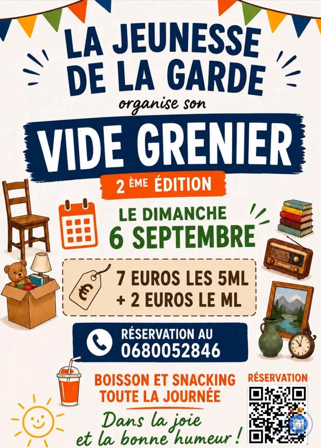 Image vide grenier de la garde (photo 1)