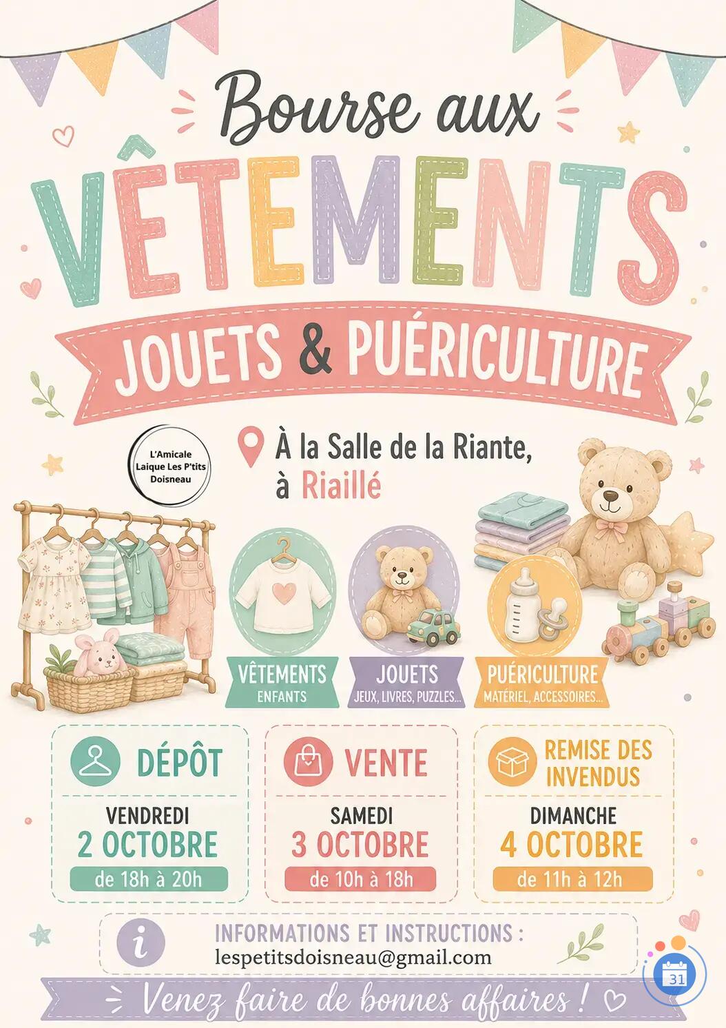 Image Bourse à la puériculture (photo 1)