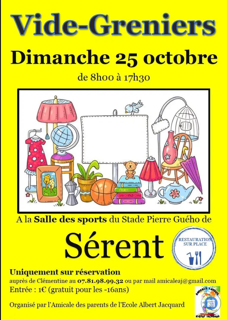 Image Vide-greniers de l'Ecole Albert Jacquard (photo 1)