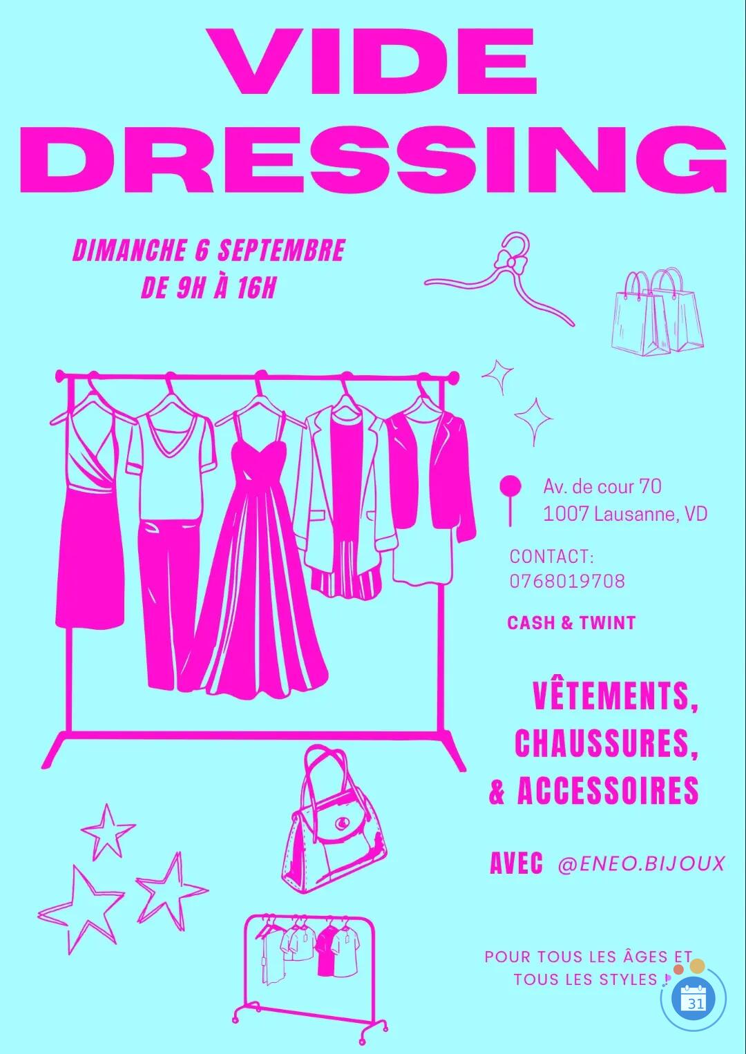 Image Vide Dressing à l’avenue de cour (photo 1)