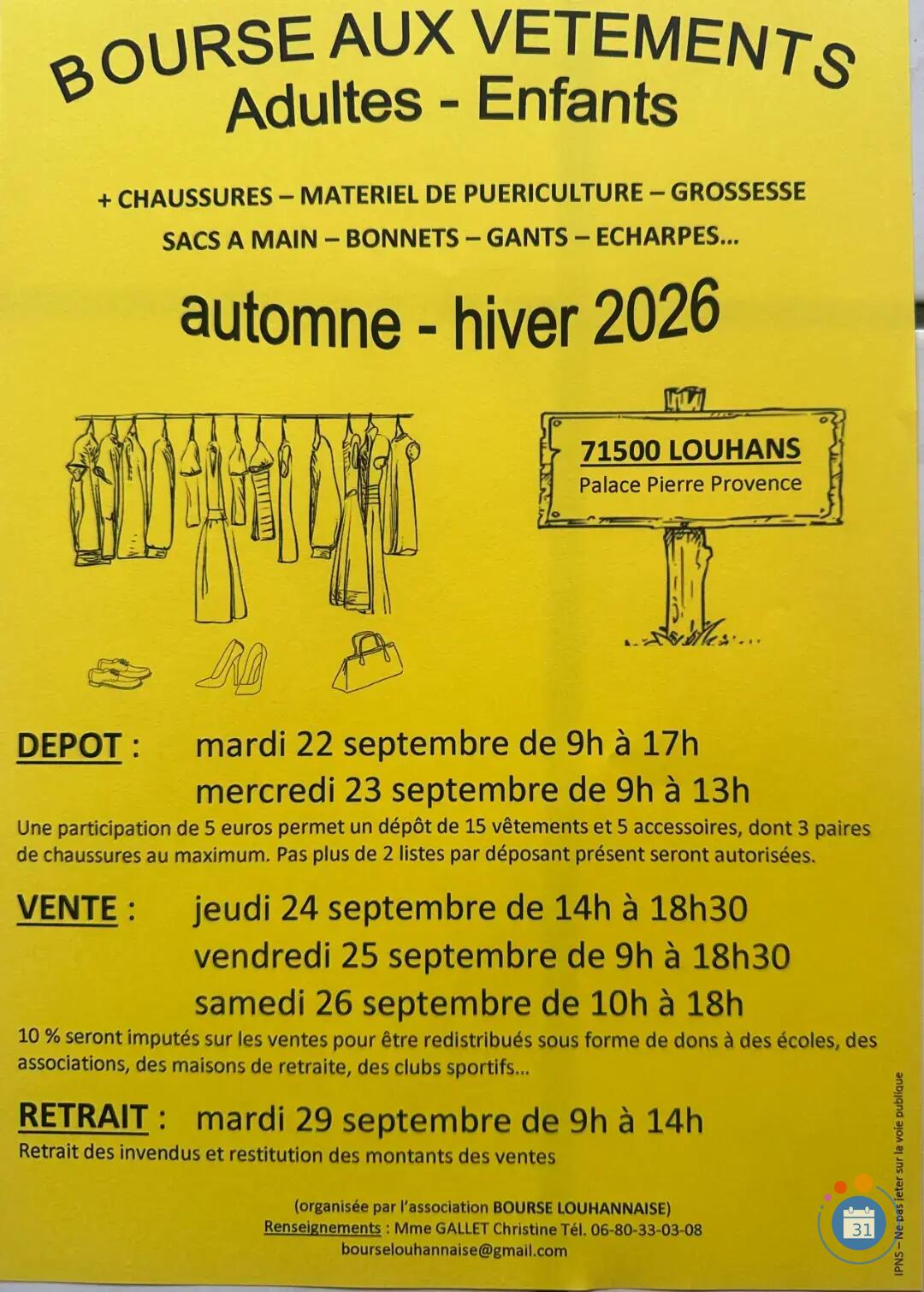 Image bourse aux vêtements (photo 1)