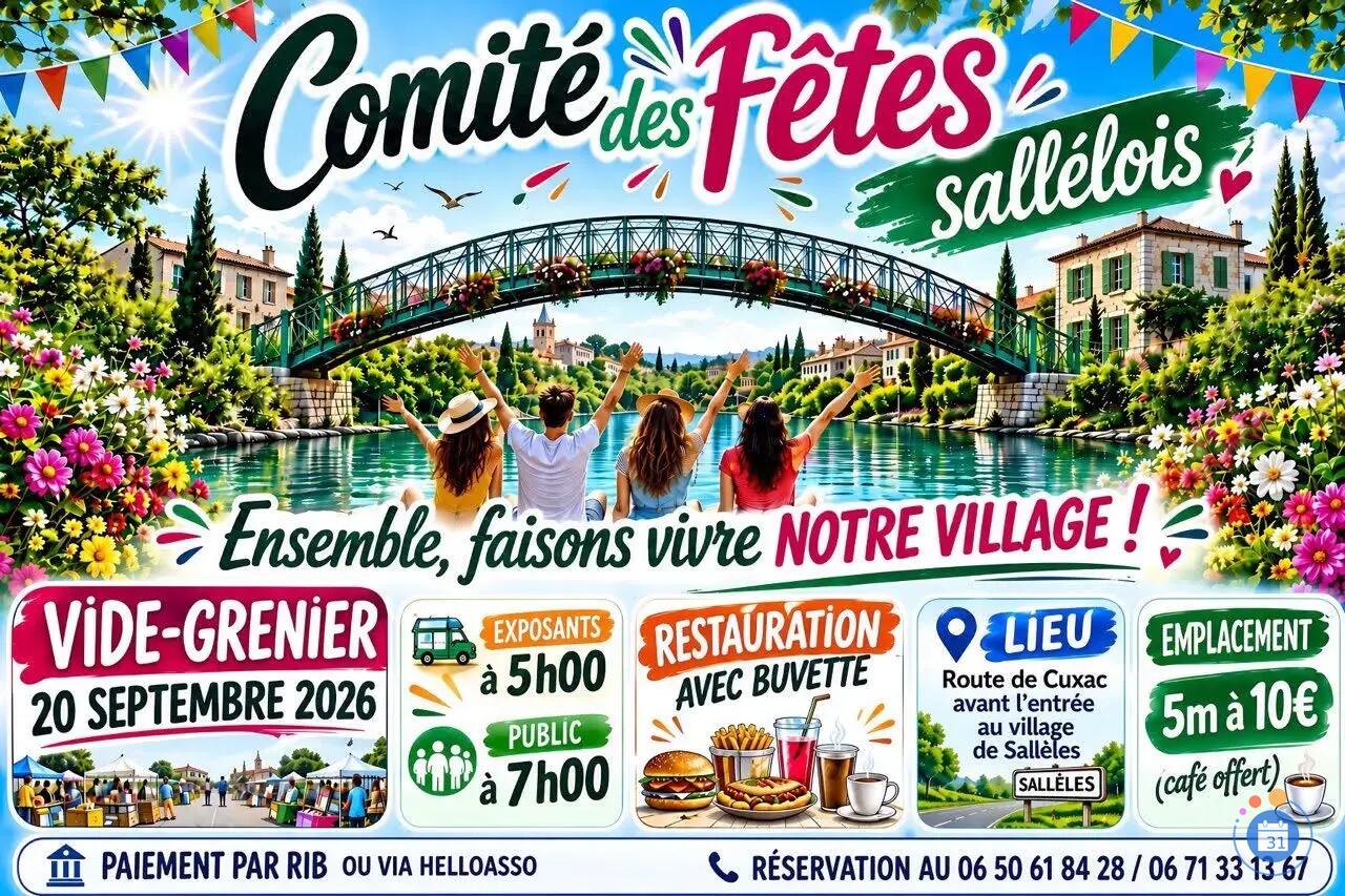 Image Vide Grenier du Comité des Fêtes Sallélois (photo 1)