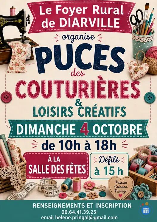 Image Puces des Couturières et loisirs créatifs (photo 1)