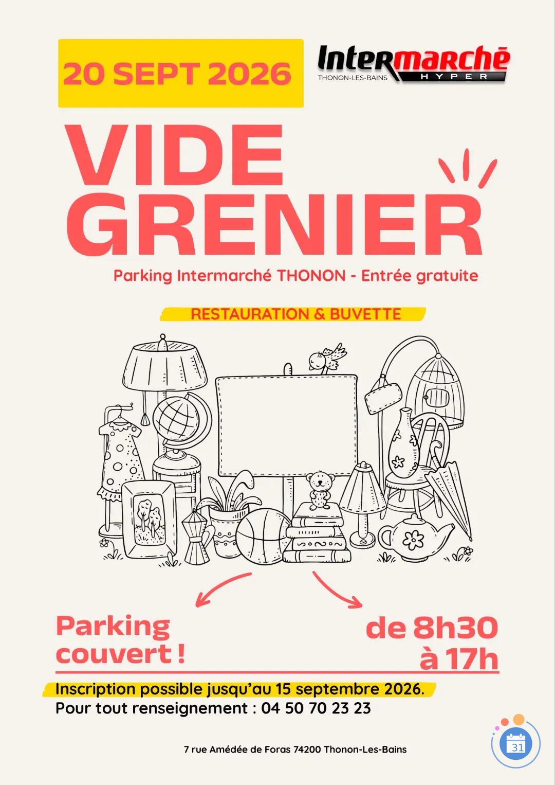 Image Vider grenier Intermarché (photo 1)