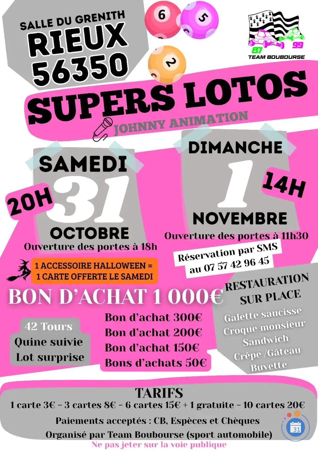 Image Super Loto animé par Johnny (photo 1)