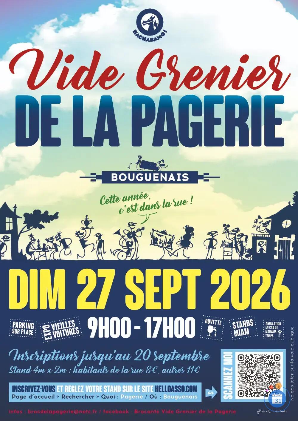 Image Vide grenier HACHABAMO ( du numéro 63 au 121 de la rue de la pagerie) (photo 1)