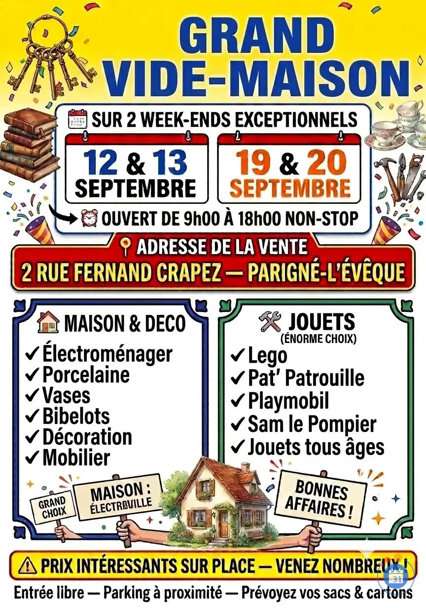 Image Vide maison parigné l'évêque (photo 1)