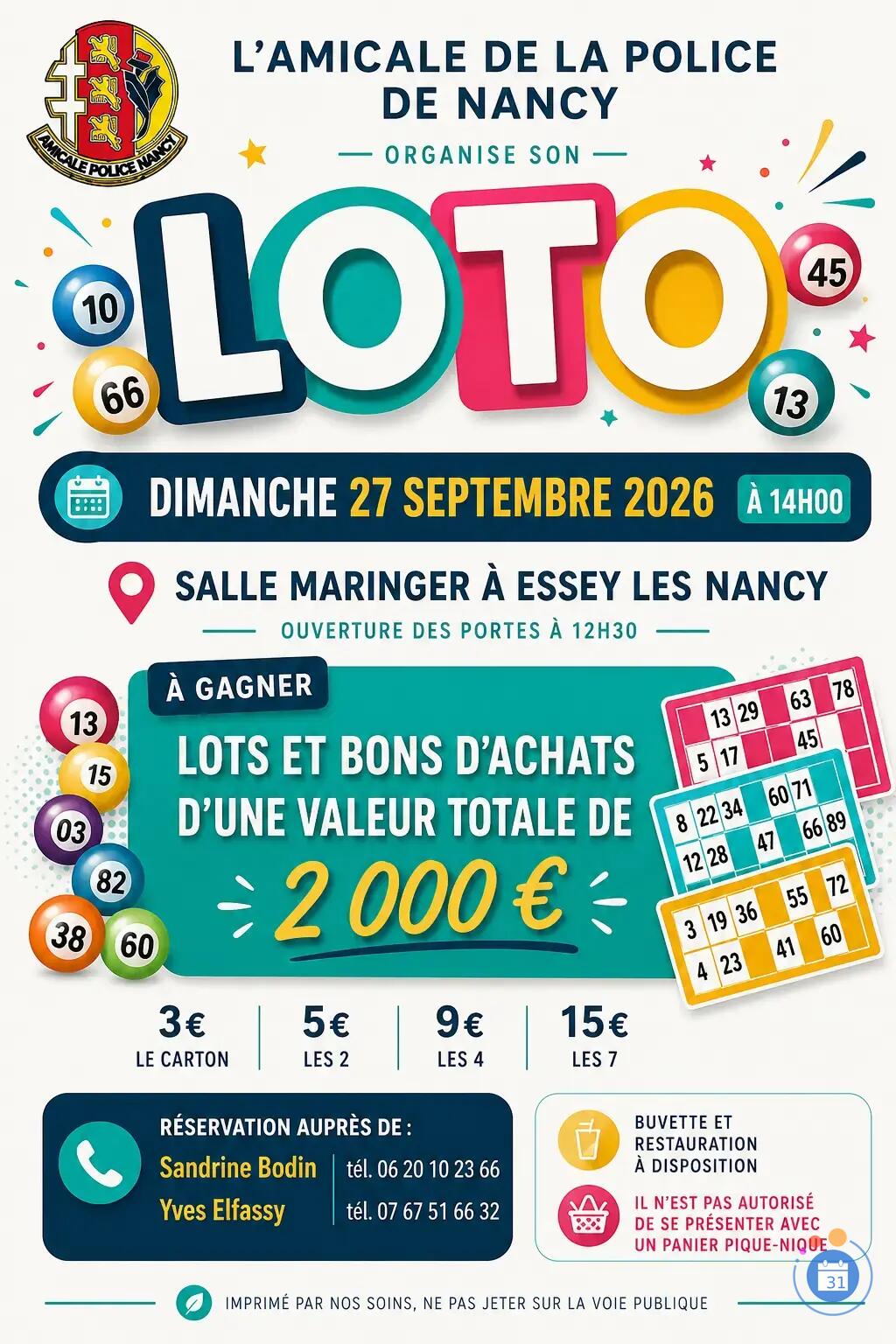 Image Grand Loto de la Rentrée (photo 1)