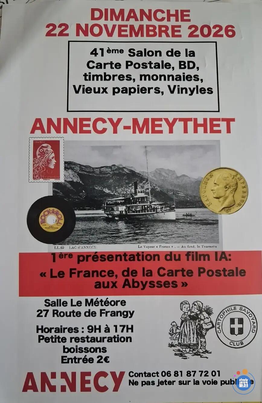 Image 41eme Salon Carte Postale & toutes Collections (photo 1)