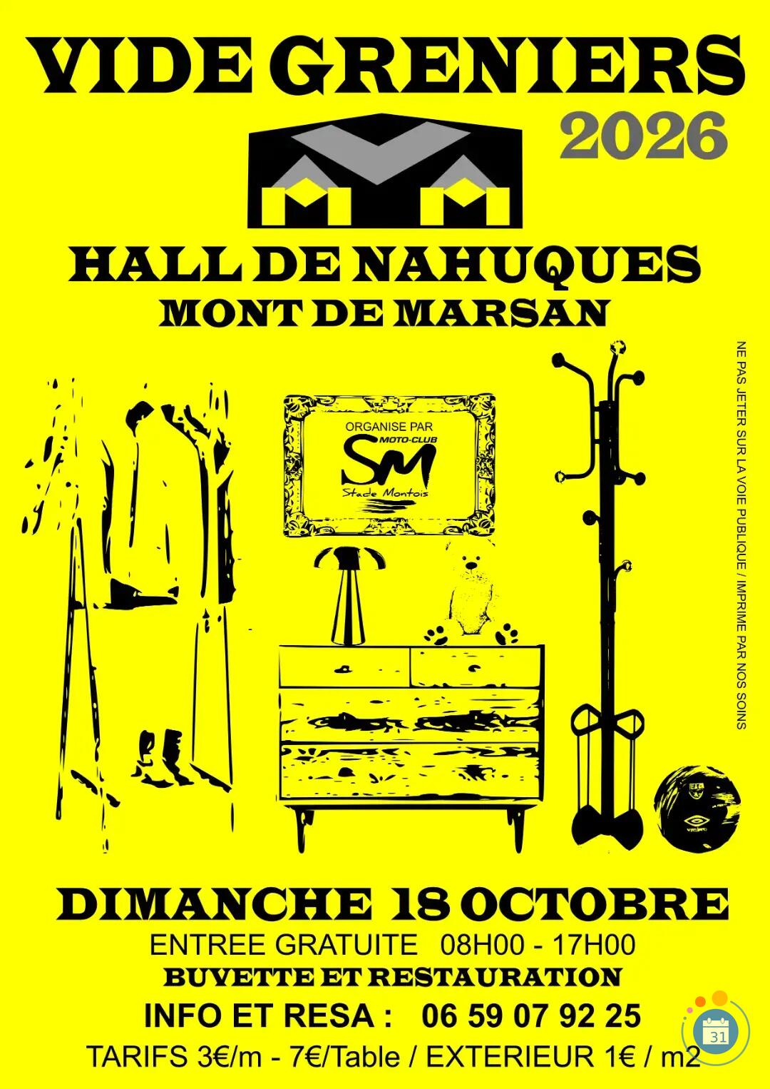 Image Vide grenier stade montois moto (photo 1)