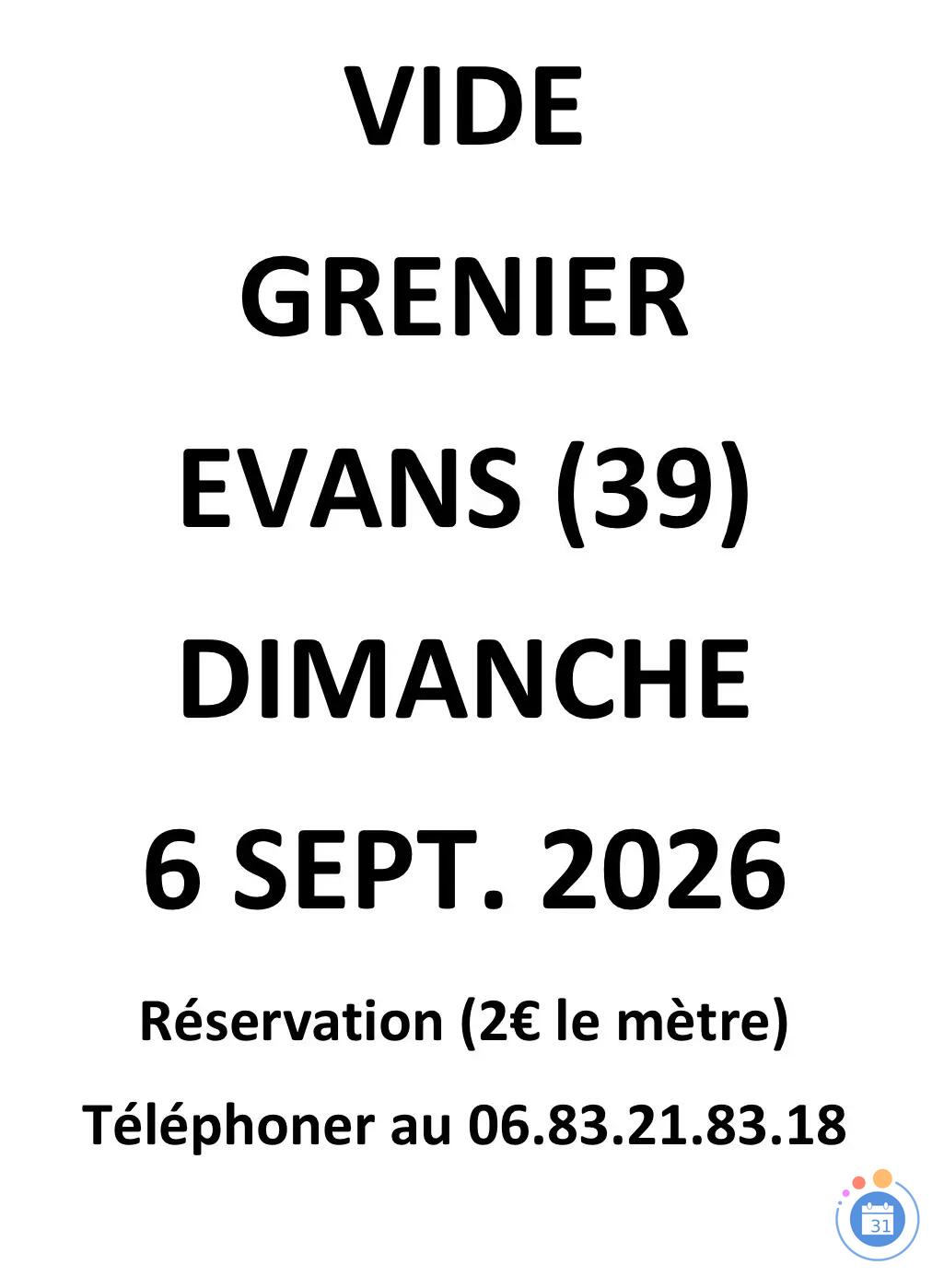 Image Vide grenier Évans (photo 1)
