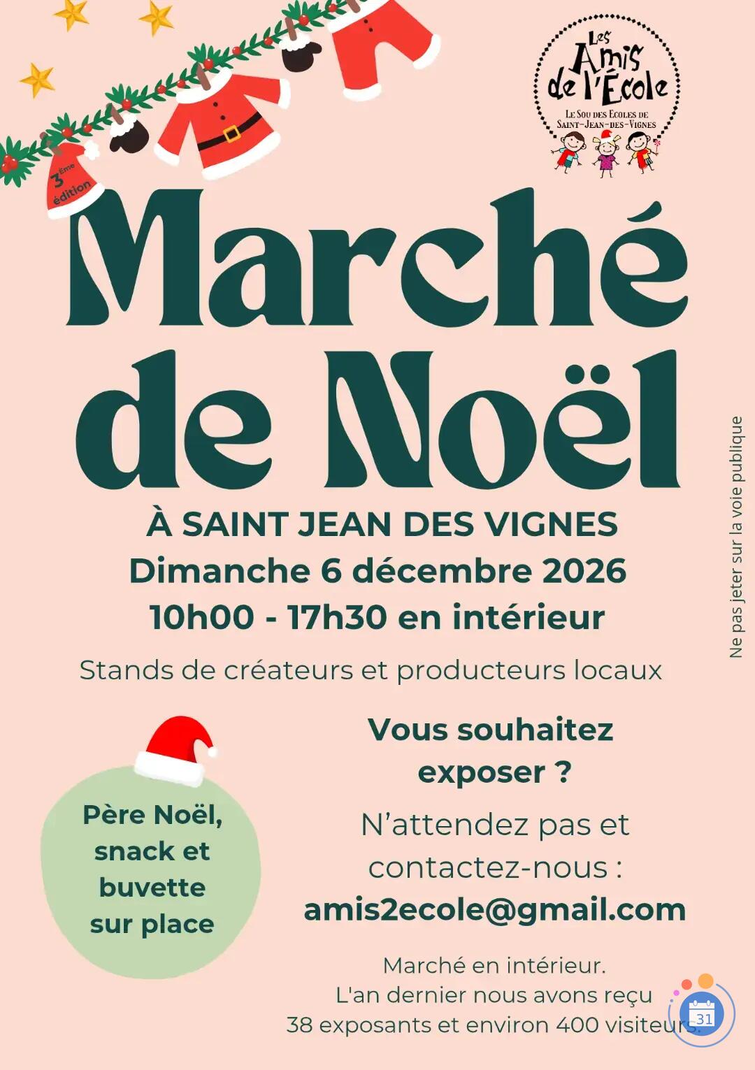 Image Marché de Noël à St Jean des Vignes (photo 1)