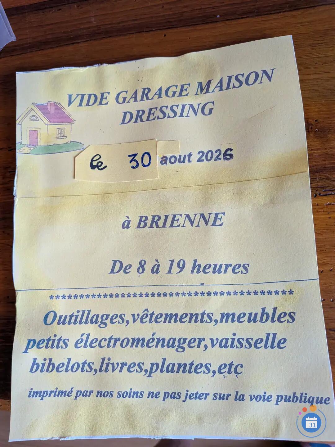 Image Vide garage et maison (photo 1)