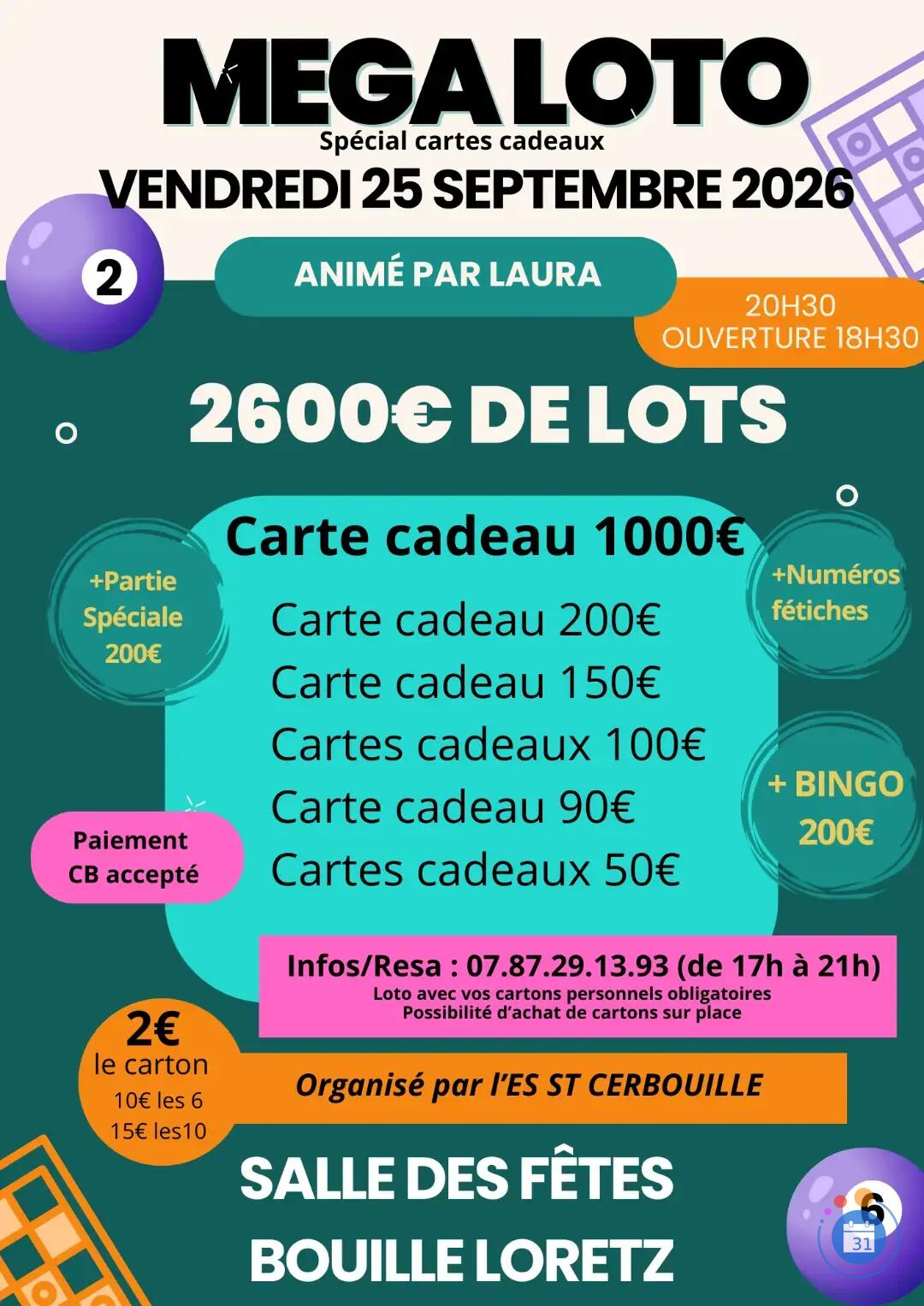 Image MEGA LOTO (photo 1)