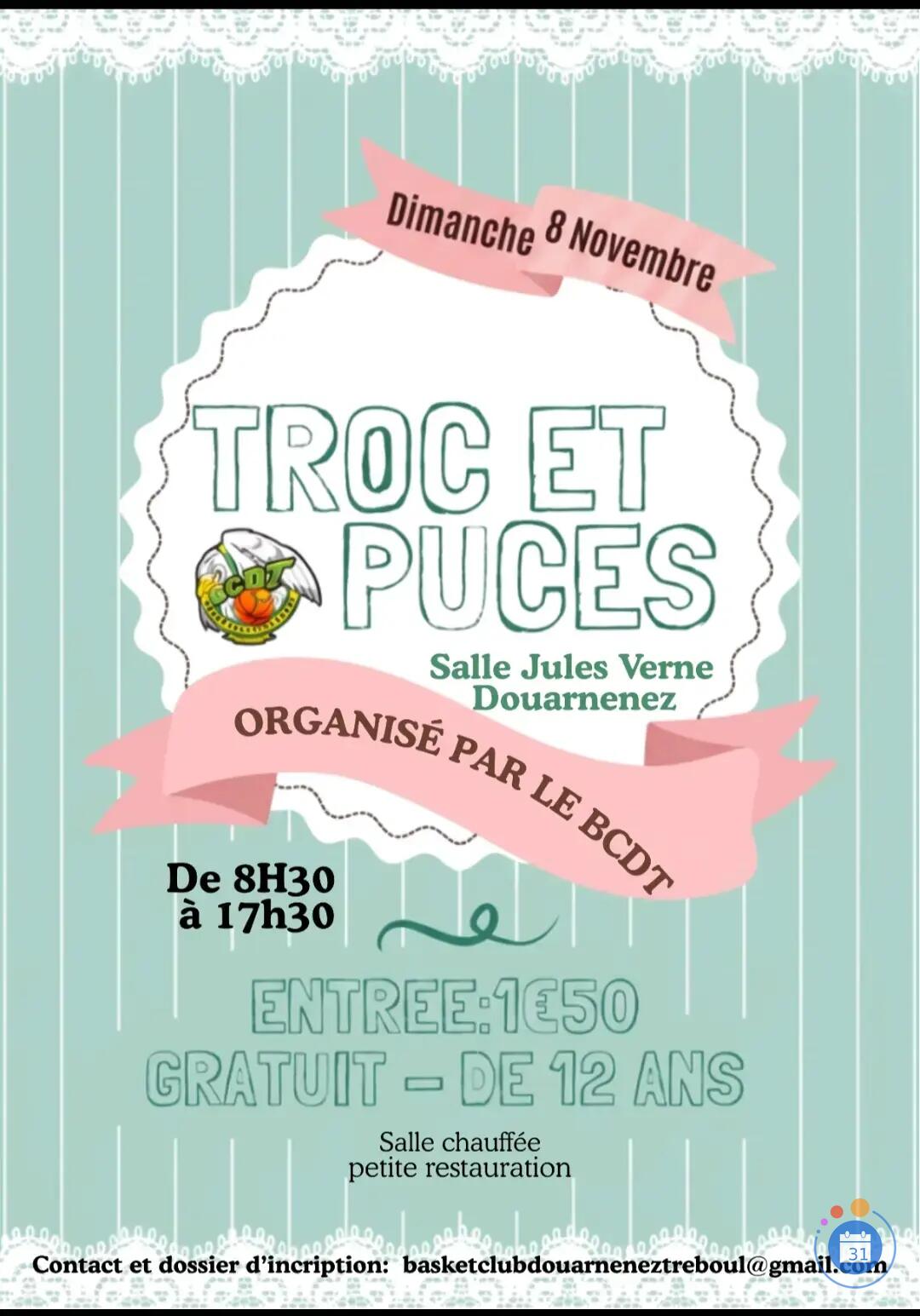 Image Trocs et puces du basket Club Douarnenez Treboul (photo 1)