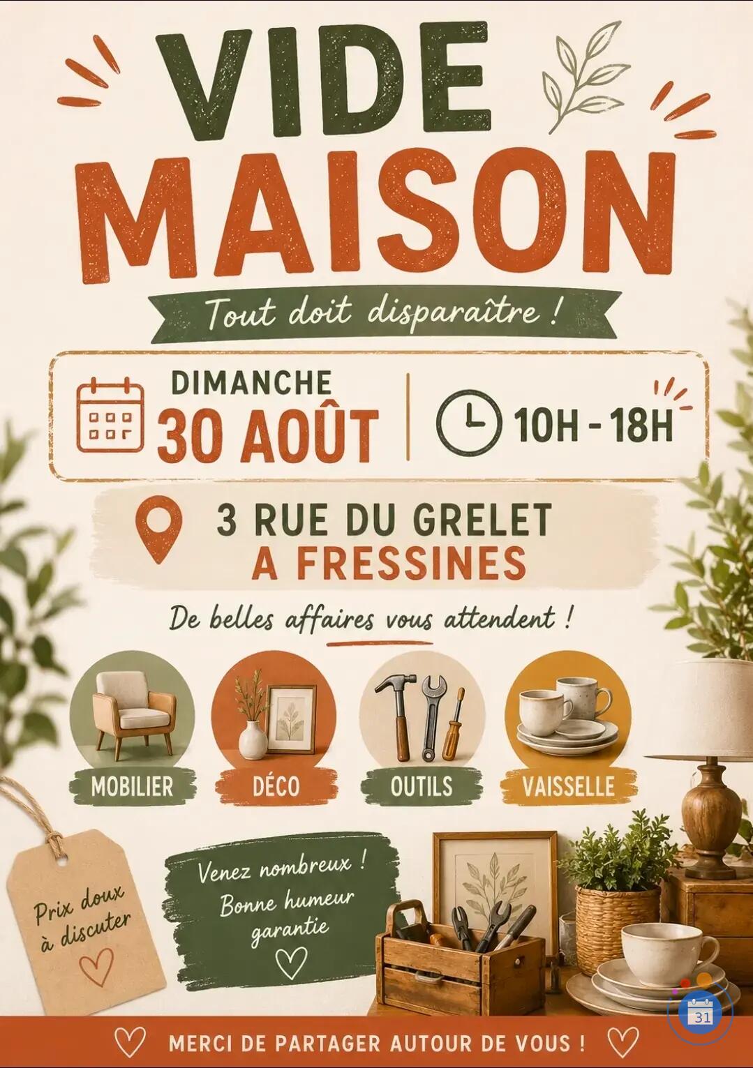Image Vide maison fressines (photo 1)
