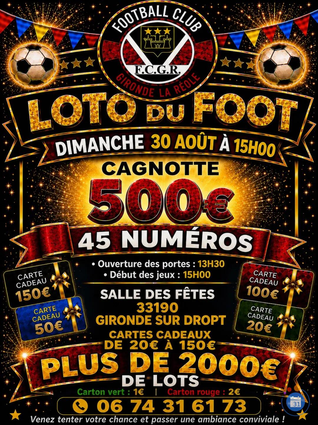 Image Loto FCGR (photo 1)