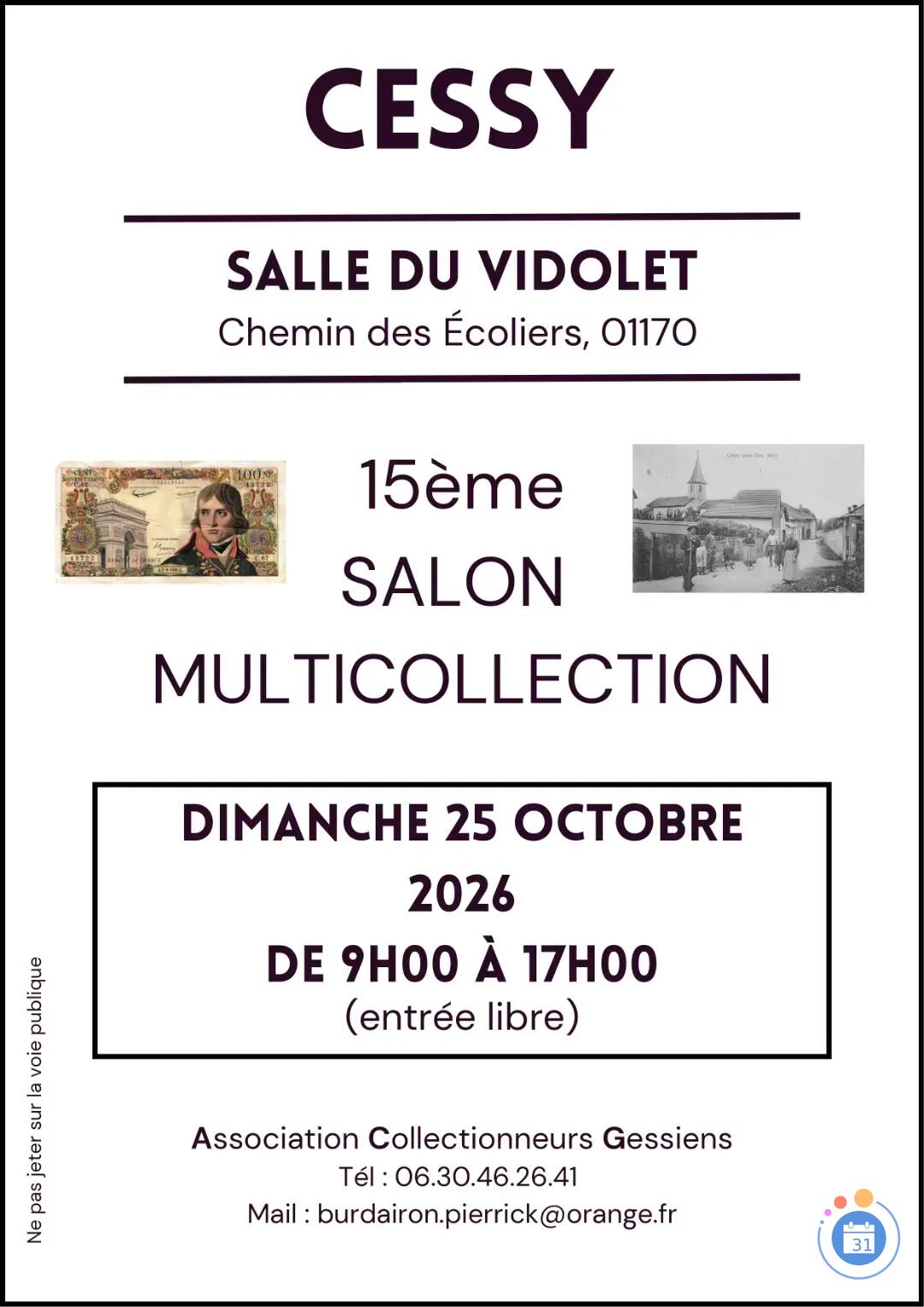 Image 15 ème SALON MULTICOLLECTIONS (photo 1)