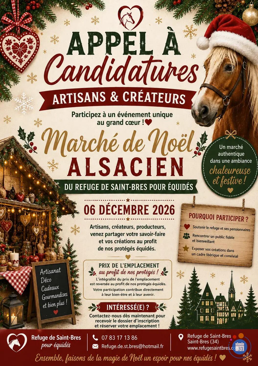 Image Marché de Noël Alsacien du refuge (photo 1)