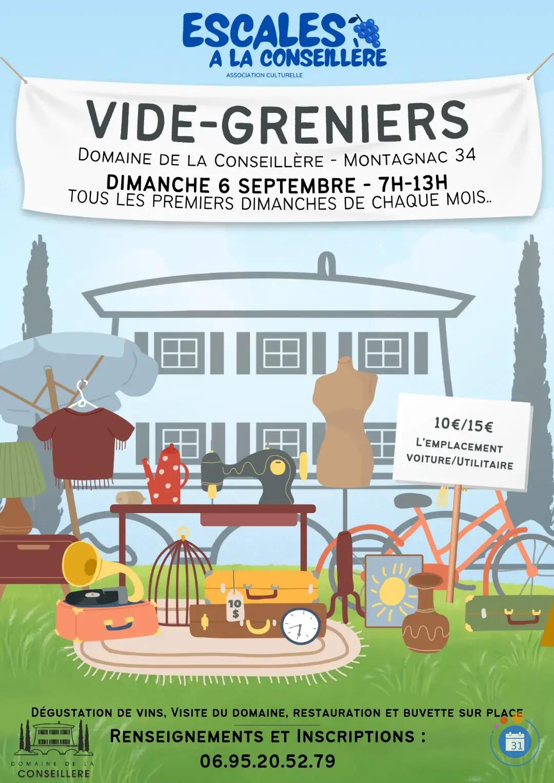Image Vide-greniers dans un Domaine ! (photo 1)