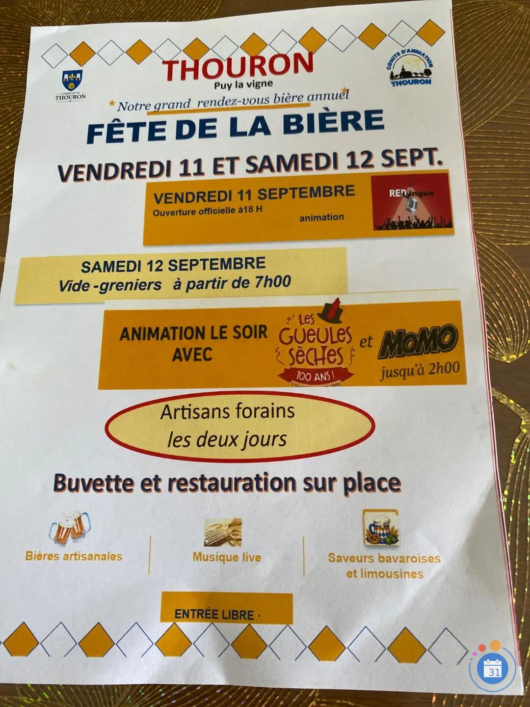 Image Vide grenier fête de la bière (photo 1)