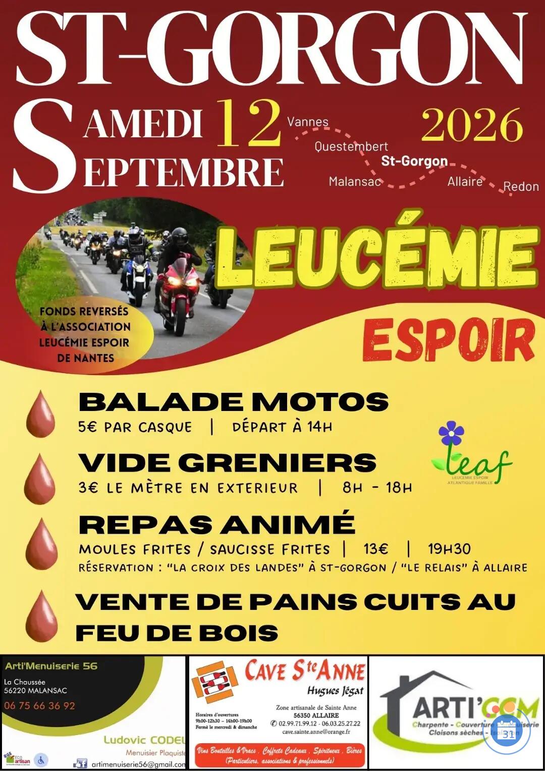 Image Vide-Greniers de la Leucémie Espoir Saint-Gorgon (photo 2)