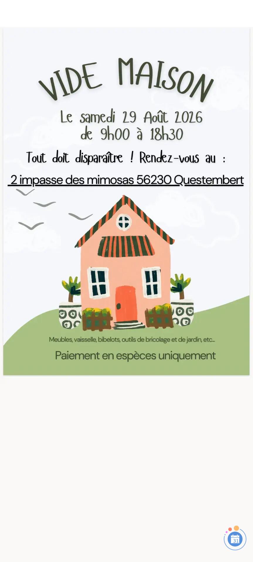 Image Vide maison à Questembert (photo 1)