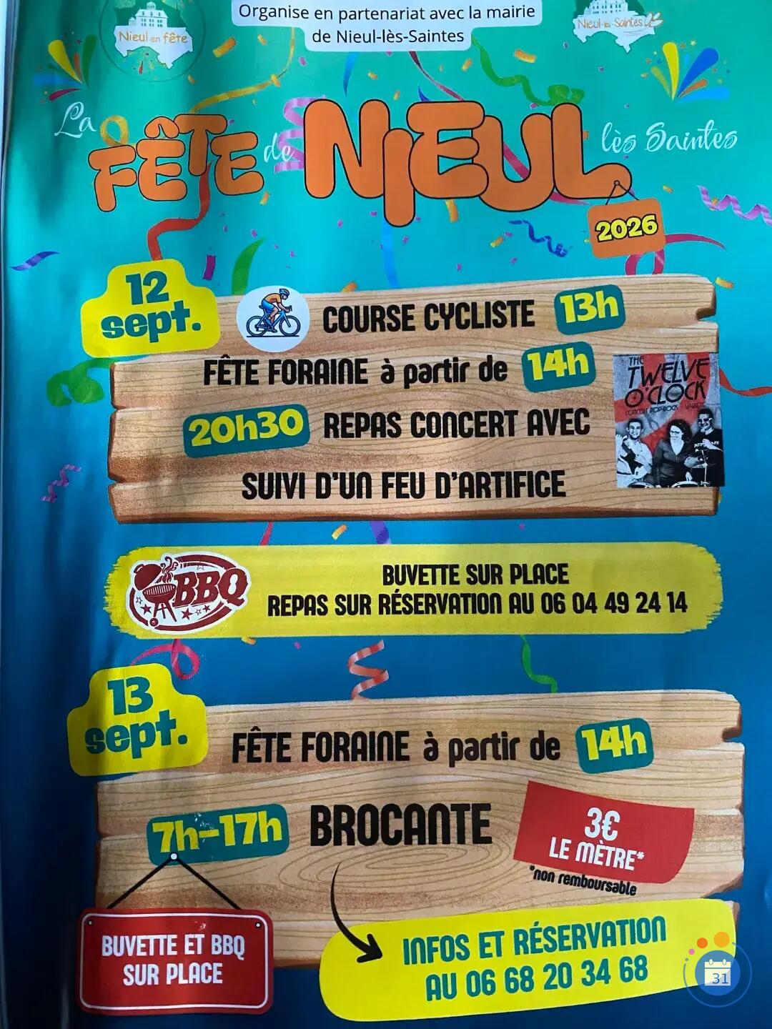Image BROCANTE fête de NIEUL (photo 1)