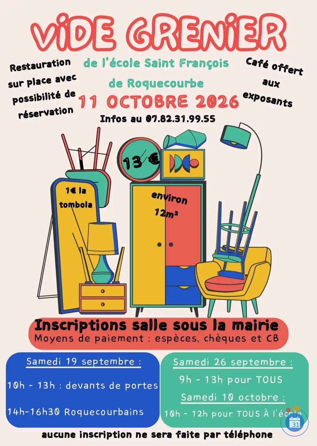 Image Vide Grenier de l'association des Parents d'Élèves École St (photo 1)
