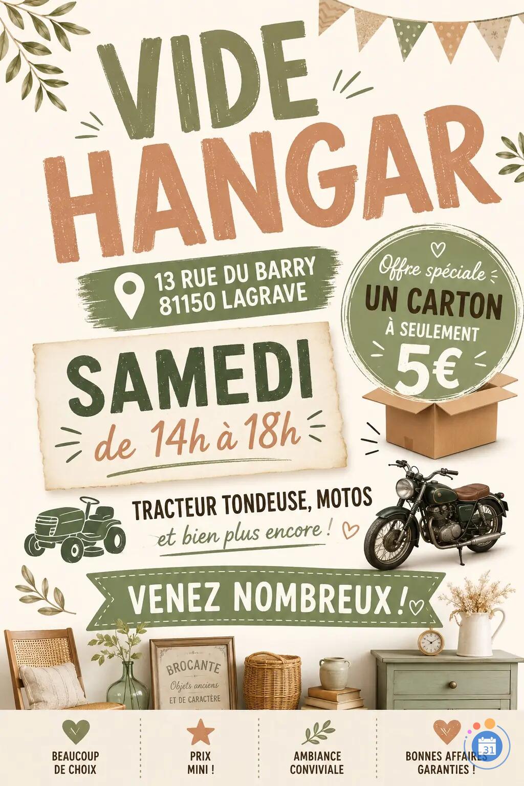 Image Vide hangar (photo 1)
