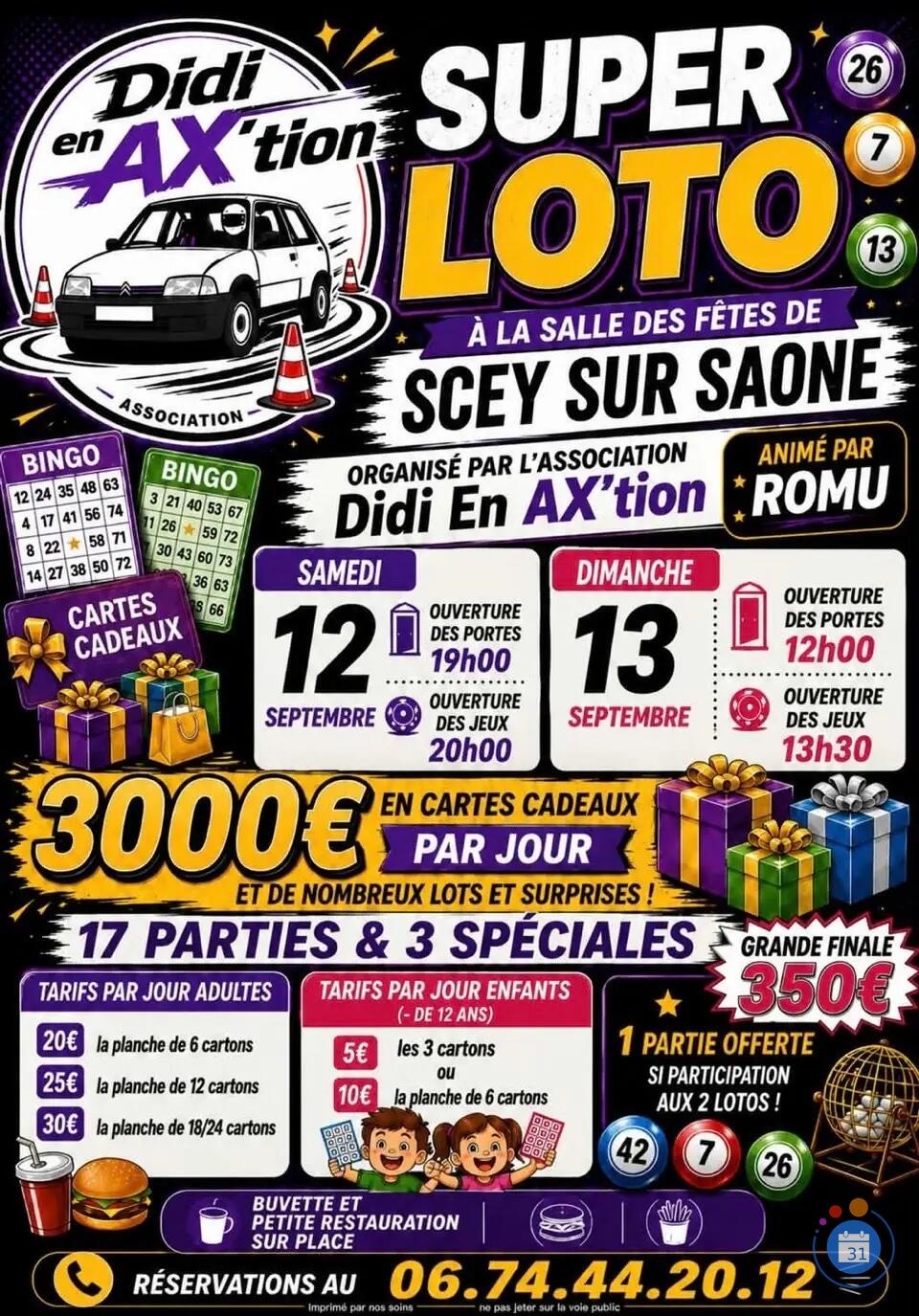 Image Super loto didi en AX tion (photo 1)