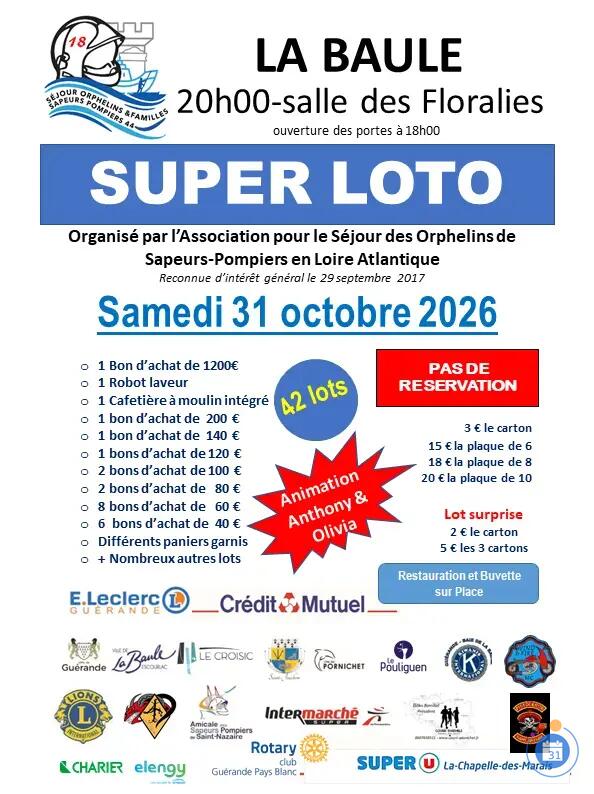Image Super Loto de l'ASOSP 44 (photo 1)