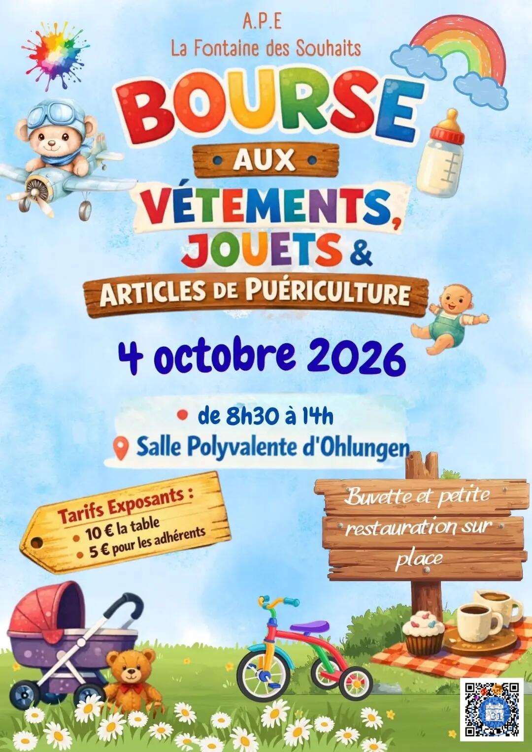 Image Bourse aux vêtements et articles de puériculture (photo 1)