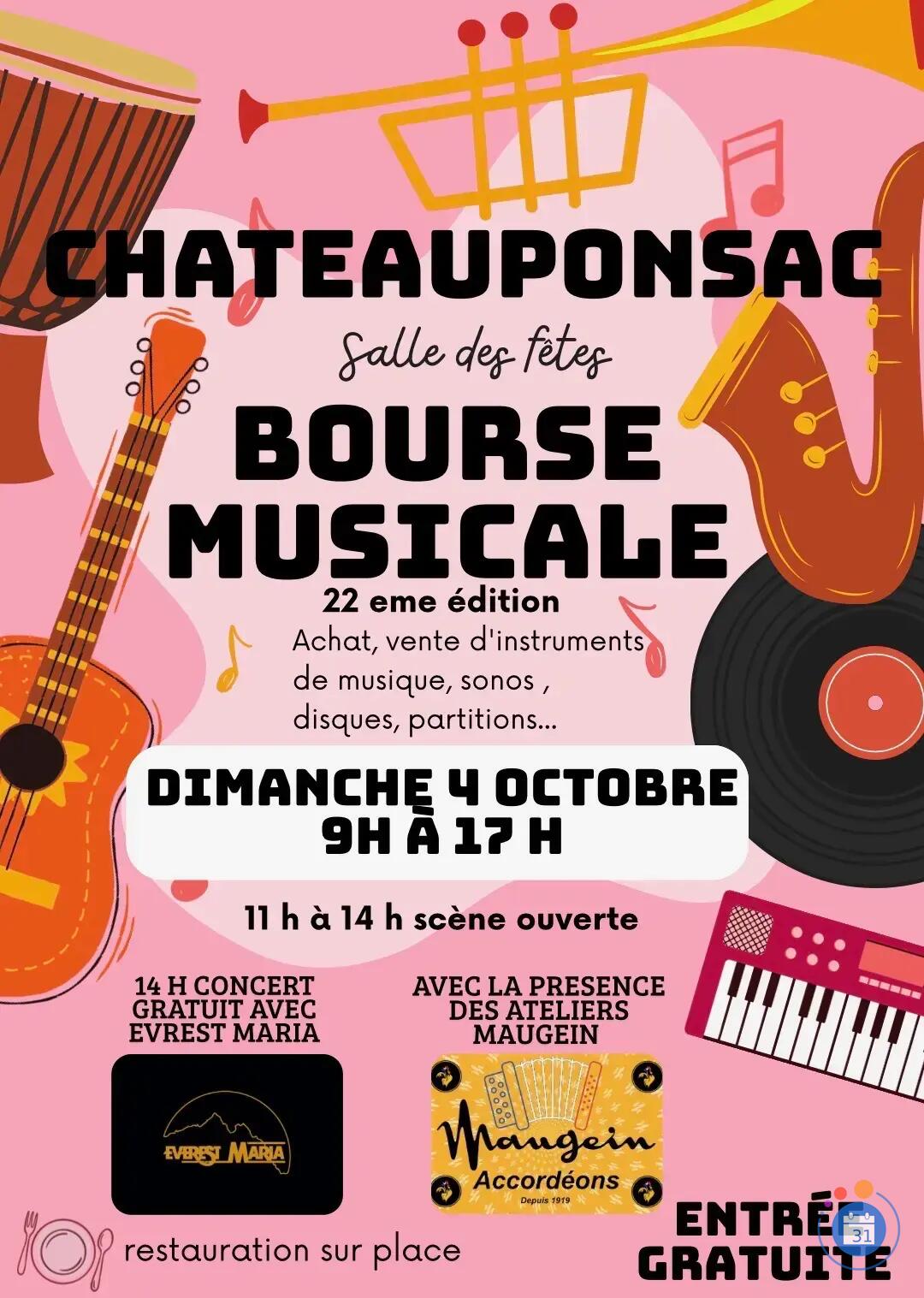 Image 22ème Bourse Musicale de Chateauponsac (photo 1)