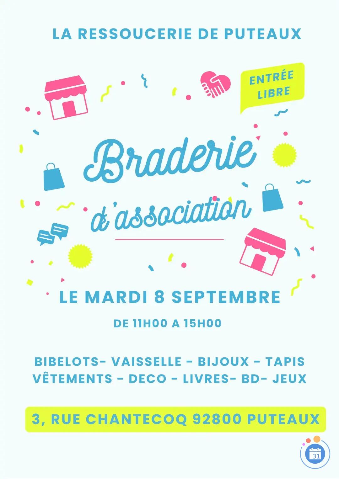 Image BRADERIE D'ASSOCIATION (photo 1)