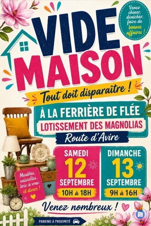 Image VIDE MAISON LA FERRIÉRE DE FLÉE 49 (photo 1)