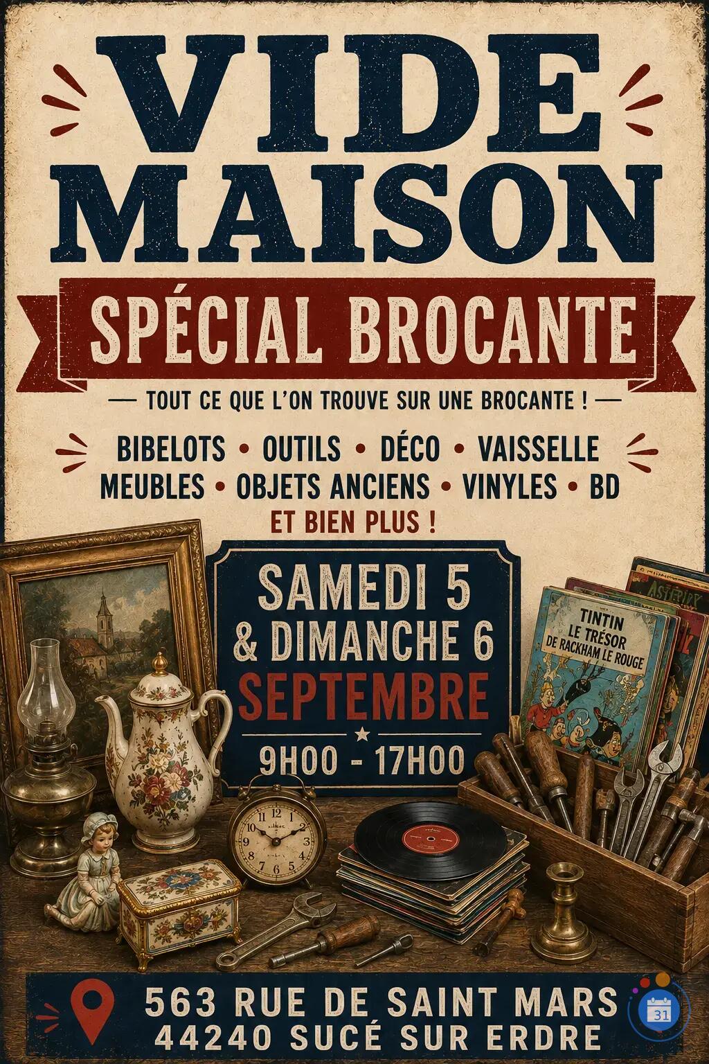 Image Vide maison spécial brocante (photo 1)